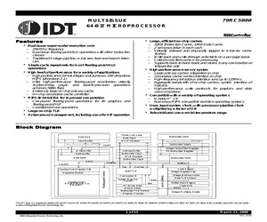 IDT79RV5000-200BS272.pdf