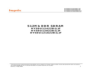 HY5DU12422BLF-M.pdf