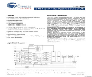 CY7C1329H-133AXC.pdf