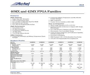 A42MX36-FMCQ208.pdf