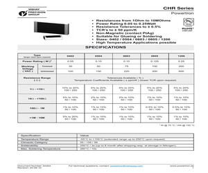 CHR0402100OHMS1%50PPMTAPE&REEL180MM.pdf