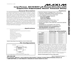 MAX6423XS46+.pdf