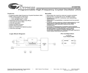CY25702FJXCT.pdf