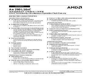 AM29DL16XCT70EC.pdf