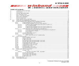 W971GG6SB-25/TRAY.pdf