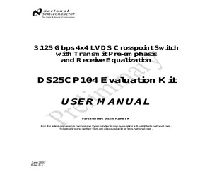 DS25CP104EVK/NOPB.pdf