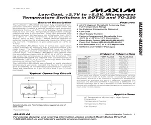 MAX6501UKP057-T.pdf