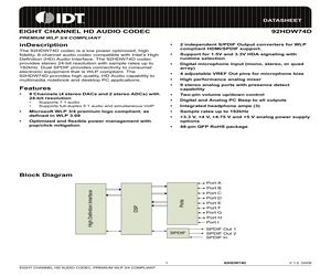 IDT92HDW74D15PRGXB2X8.pdf