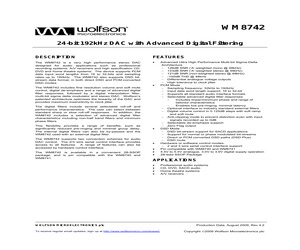 WM8742GEDS/V.pdf