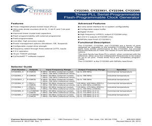 CY22393ZXI-XXX.pdf