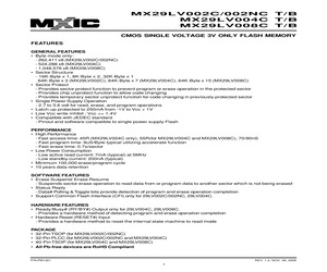 MX29LV002NBQC-70G.pdf