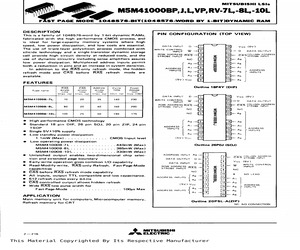 M5M41000BVP-10L.pdf