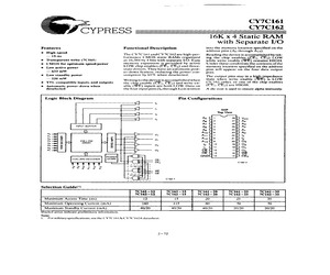 CY7C161-12VCT.pdf